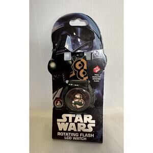 Disney Star Wars Lucasfilm Rotating Flash LCD Watch BB8 Needs Battery New